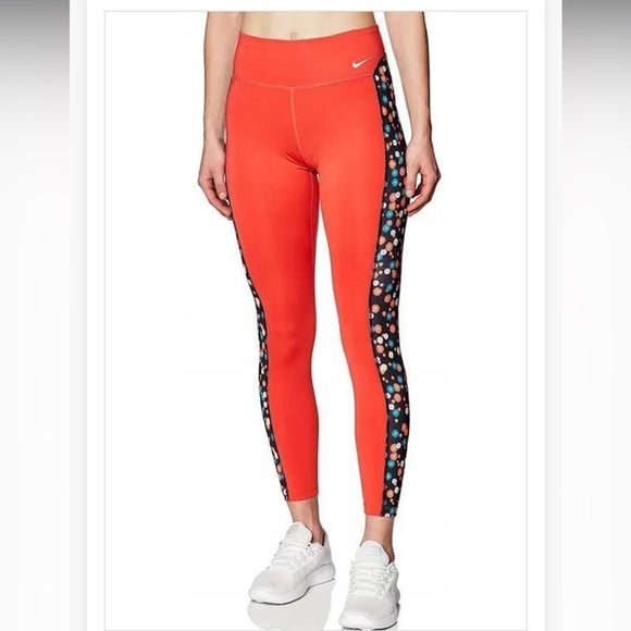Nike Pants - Nike Women's One Dri-fit Daisy-Print Leggings XL